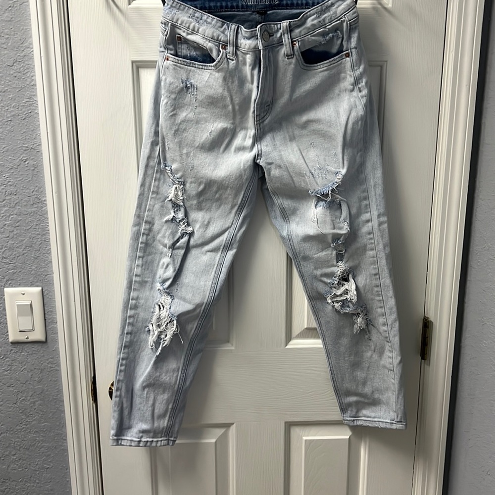 wild fable high-rise mom jeans